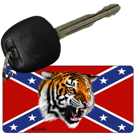 Rebel Tiger Novelty Aluminum Key Chain KC-2483