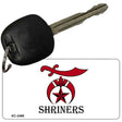 Shriners Logo Novelty Aluminum Key Chain KC-1337