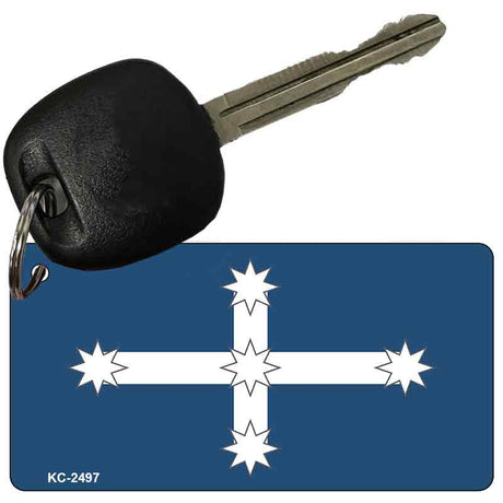 Eureka Flag Novelty Aluminum Key Chain KC-2497