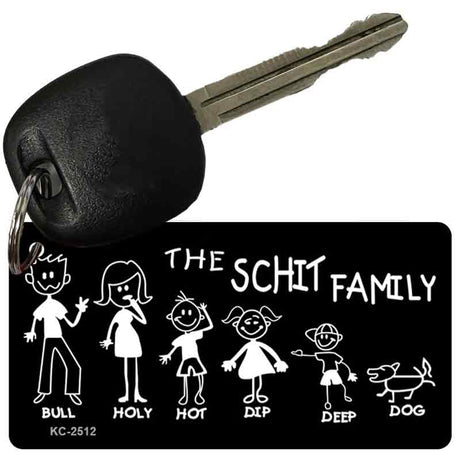 The Schit Family Novelty Metal Key Chain