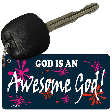 Awesome God Novelty Aluminum Key Chain KC-251