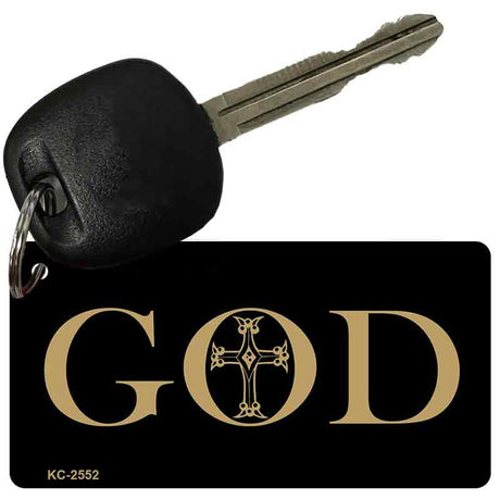 God Novelty Aluminum Key Chain KC-2552