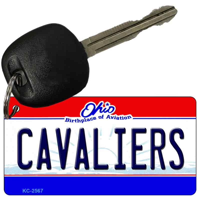 Cavaliers Ohio State License Plate Tag Key Chain KC-2567