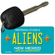 Aliens New Mexico Teal Novelty Aluminum Key Chain KC-2793