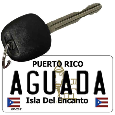 Aguada Puerto Rico Flag Novelty Aluminum Key Chain KC-2811