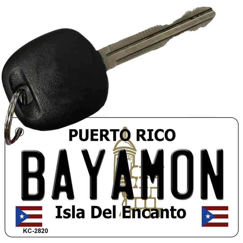 Bayamon Puerto Rico Flag Novelty Aluminum Key Chain KC-2820