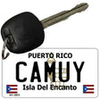 Camuy Puerto Rico Flag Novelty Aluminum Key Chain KC-2823