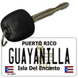 Guayanilla Puerto Rico Flag Novelty Aluminum Key Chain KC-2840