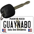 Guaynabo Puerto Rico Flag Novelty Aluminum Key Chain KC-2841