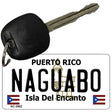 Naguabo Puerto Rico Flag Novelty Aluminum Key Chain KC-2862