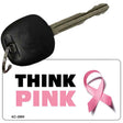 Think Pink Novelty Aluminum Key Chain KC-2895