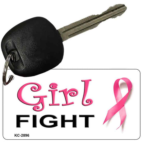 Girl Fight Novelty Metal Key Chain KC-2896