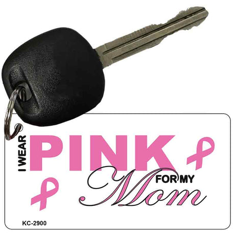 Pink For Mom Novelty Aluminum Key Chain KC-2900