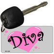 Diva Novelty Aluminum Key Chain KC-320