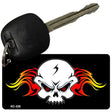 Skull Flame Novelty Aluminum Key Chain KC-328