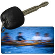 Rowers Blurred Novelty Aluminum Key Chain KC-3383