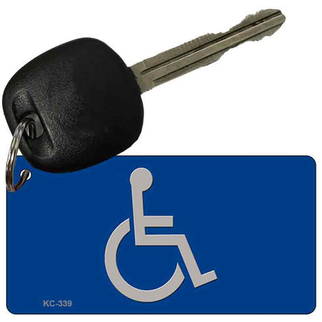 Handicapped Novelty Aluminum Key Chain KC-339