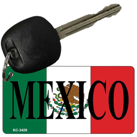 Mexico Flag Novelty Aluminum Key Chain KC-3428