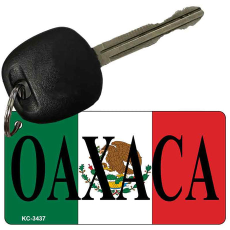 Oaxaca On Flag Novelty Aluminum Key Chain KC-3437