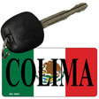 Colima On Flag Novelty Aluminum Key Chain KC-3441