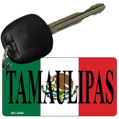 Tamaulipas On Flag Novelty Aluminum Key Chain KC-3444