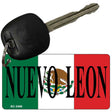 Nuevo Leon On Flag Novelty Aluminum Key Chain KC-3446