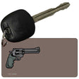 Pistol OffSet Novelty Aluminum Key Chain KC-3484