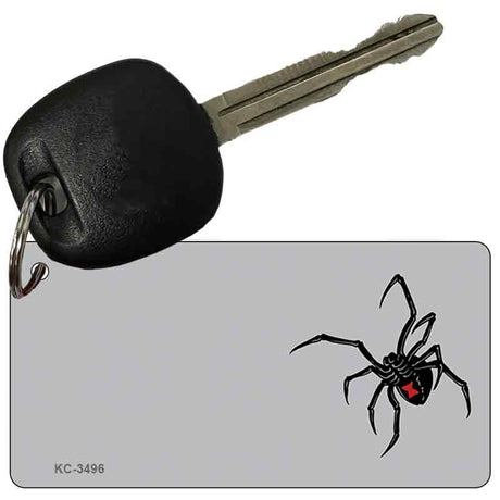 Black Widow OffSet Novelty Aluminum Key Chain KC-3496