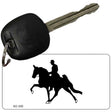 Horse With Rider Novelty Aluminum Key Chain KC-352