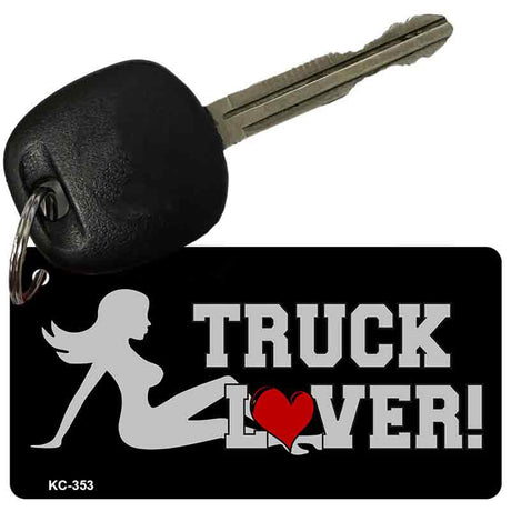 Truck Lover Novelty Aluminum Key Chain KC-353