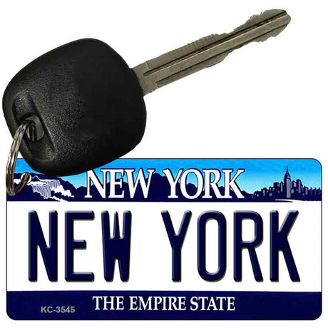 New York State License Plate Tag Key Chain KC-3545