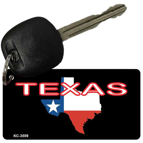 Texas State Novelty Aluminum Key Chain KC-3559