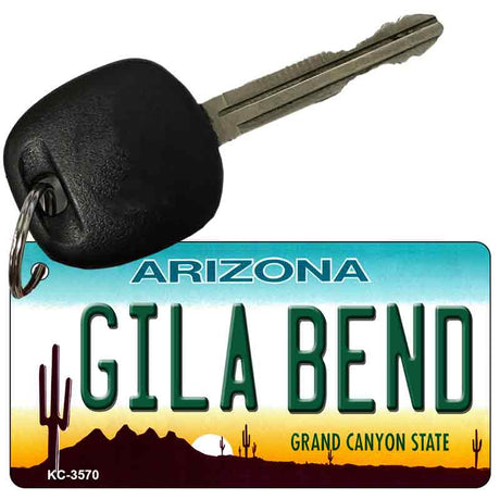 Gila Bend Arizona State License Plate Tag Key Chain KC-3570