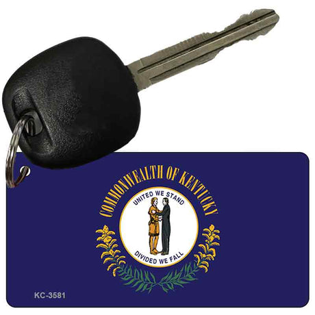 Kentucky State Flag Novelty Aluminum Key Chain KC-3581