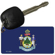 Maine State Flag Novelty Aluminum Key Chain KC-3583