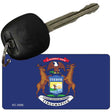 Michigan State Flag Novelty Aluminum Key Chain KC-3586