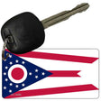 Ohio State Flag Novelty Aluminum Key Chain KC-3596