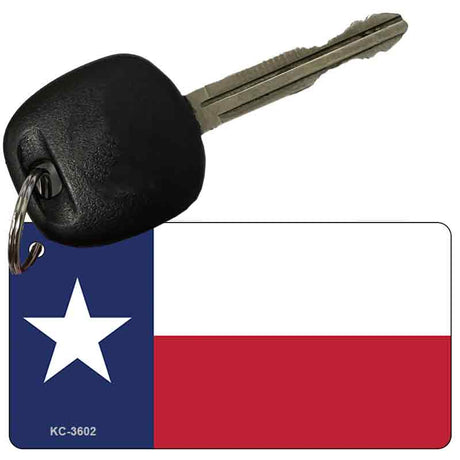 Texas State Flag Novelty Aluminum Key Chain KC-3602