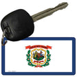 West Virginia State Flag Novelty Aluminum Key Chain KC-3607