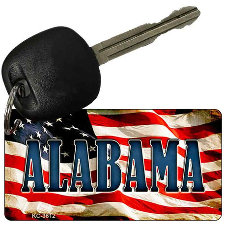 Alabama Novelty Aluminum Key Chain KC-3612