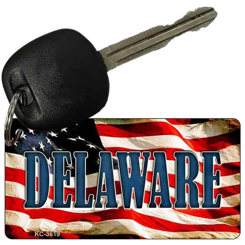 Delaware Novelty Aluminum Key Chain KC-3619