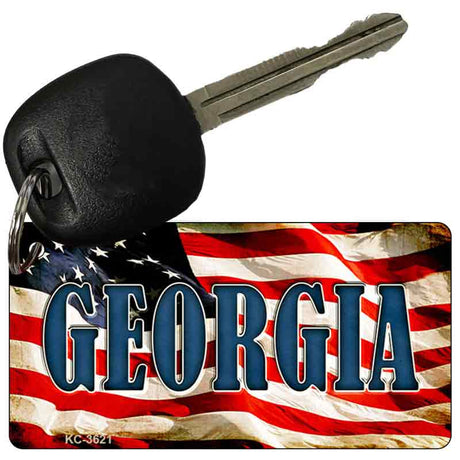 Georgia Novelty Aluminum Key Chain KC-3621