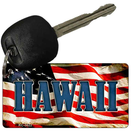 Hawaii Novelty Aluminum Key Chain KC-3622