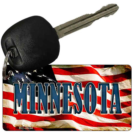 Minnesota Novelty Aluminum Key Chain KC-3634