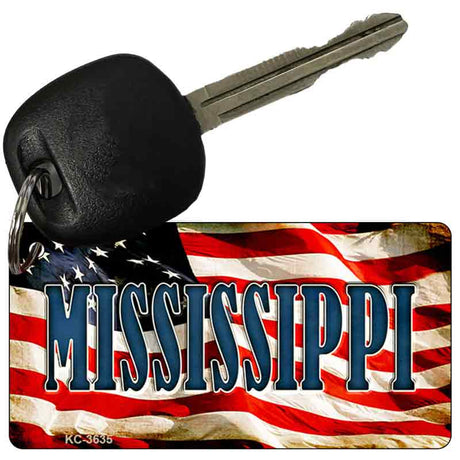 Mississippi Novelty Aluminum Key Chain KC-3635