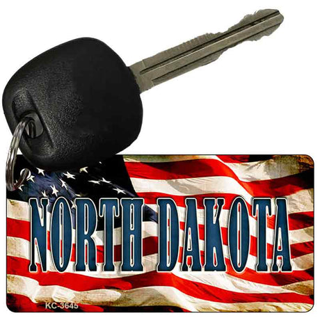 North Dakota Novelty Aluminum Key Chain KC-3645