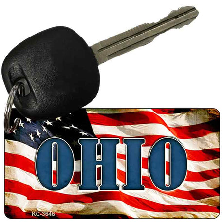 Ohio Novelty Aluminum Key Chain KC-3646