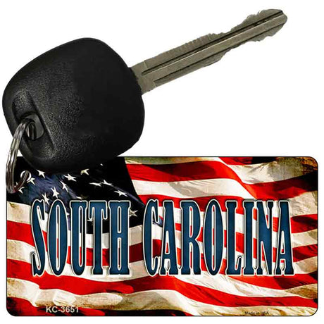 South Carolina Novelty Aluminum Key Chain KC-3651