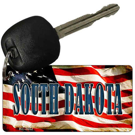 South Dakota Novelty Aluminum Key Chain KC-3652