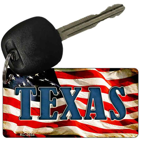 Texas Novelty Aluminum Key Chain KC-3654